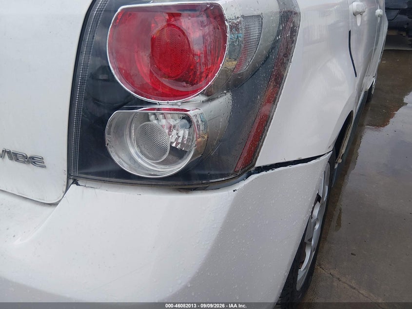 PONTIAC VIBE 2009 VIN 5Y2SP67809Z425715