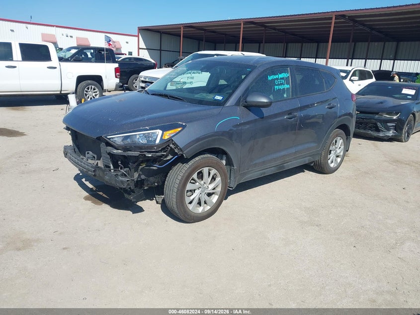 Vin: km8j2ca44ku964173, lot: 46581571, hyundai tucson se 20192
