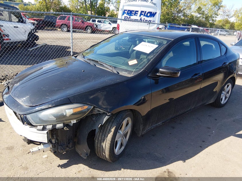 Vin: 1c3cdfbb1fd330447, lot: 46581576, dodge dart sxt 20152