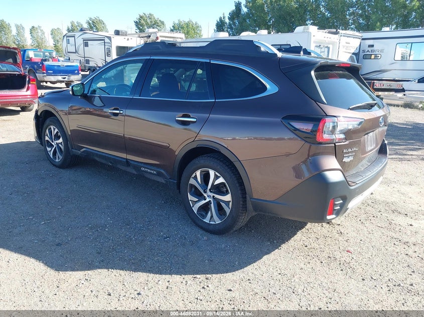 Vin: 4s4btgpd6m3214590, lot: 46581577, subaru outback touring xt 20213