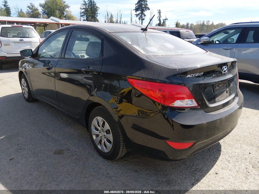 2017 HYUNDAI ACCENT auction photo 3