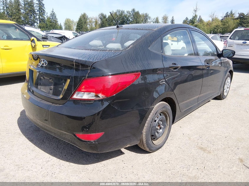 2017 HYUNDAI ACCENT auction photo 4