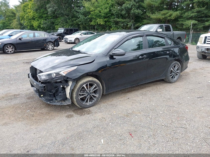 Vin: 3kpf24ad9pe561327, lot: 46581655, kia forte lxs 20232