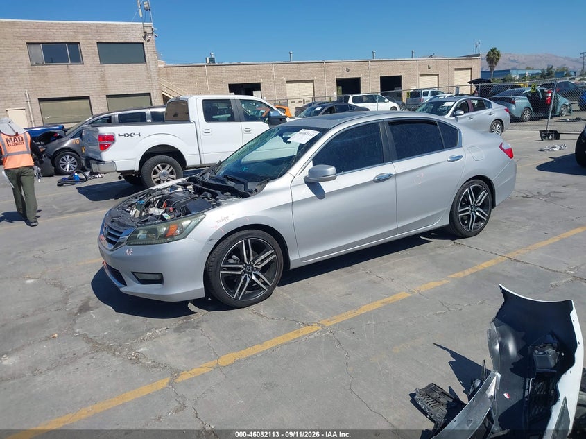 Vin: 1hgcr2f75ea106062, lot: 46581660, honda accord ex 20142