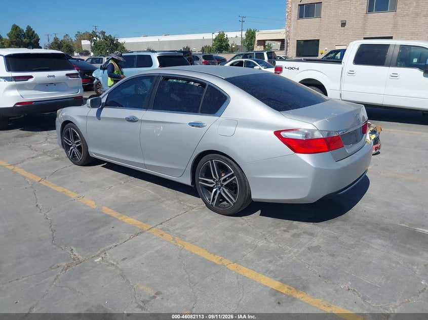 Vin: 1hgcr2f75ea106062, lot: 46581660, honda accord ex 20143