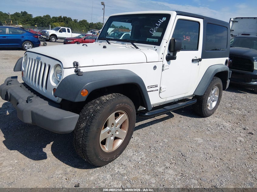 JEEP WRANGLER 2010 VIN 1J4AA2D11AL171320