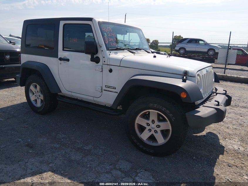 2010 JEEP WRANGLER auction photo 1