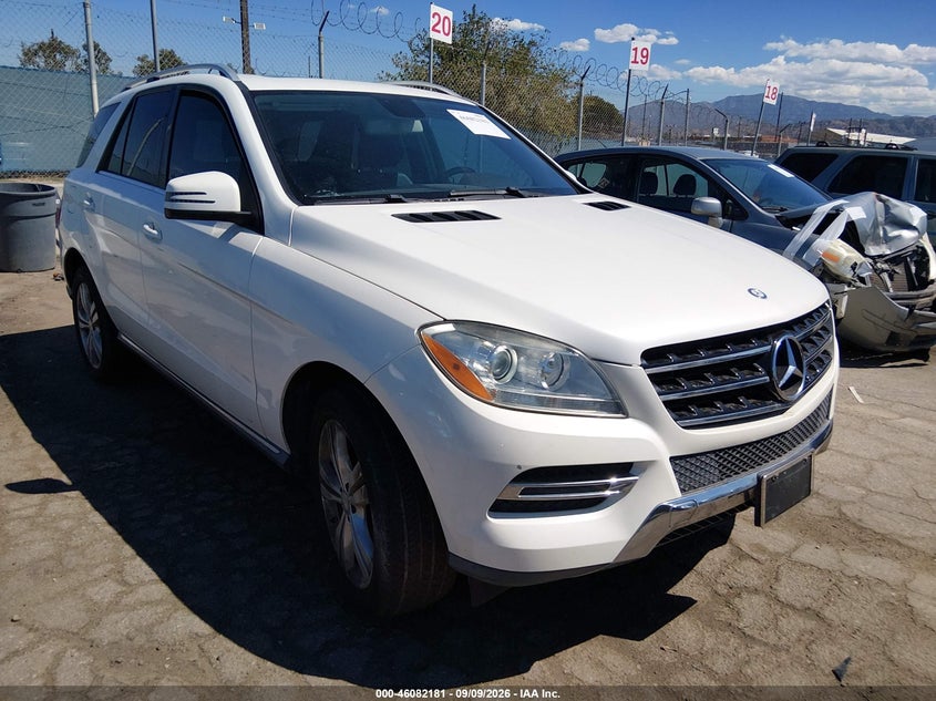 2013 MERCEDES-BENZ ML 350 — zdjęcie z aukcji
