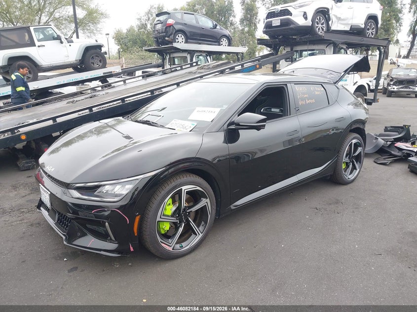 Vin: kndc5dle7p5132604, lot: 46581731, kia ev6 gt 20232