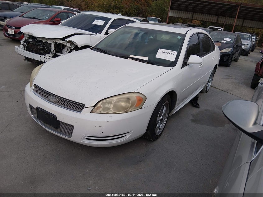 Vin: 2g1wb5e36e1127621, lot: 46581736, chevrolet impala limited lt 20142