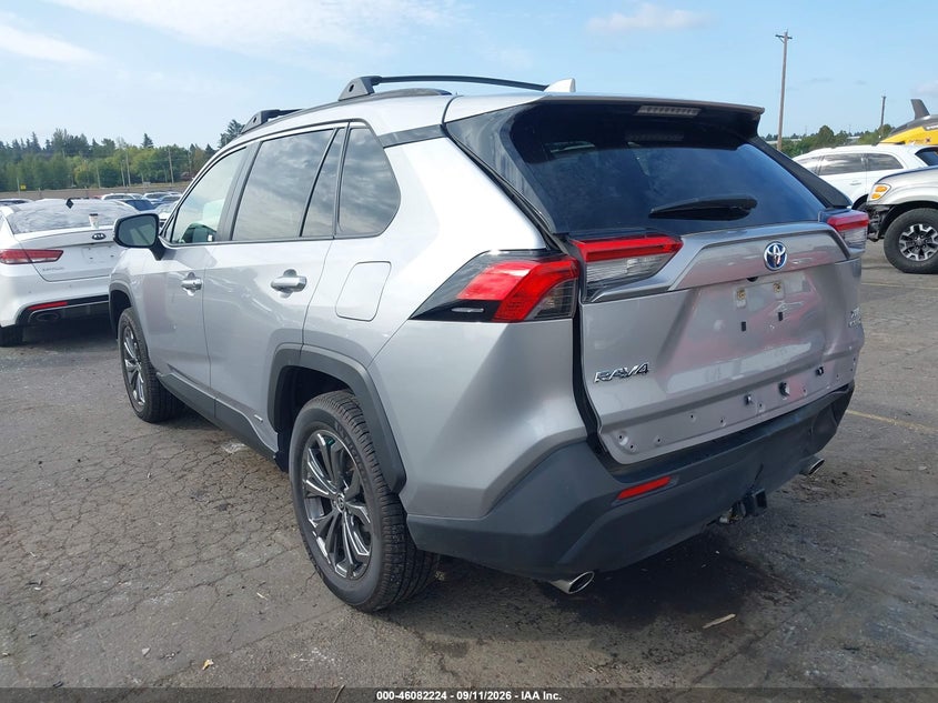 Vin: jtmb6rfv1pd105096, lot: 46581771, toyota rav4 hybrid xle premium 20233