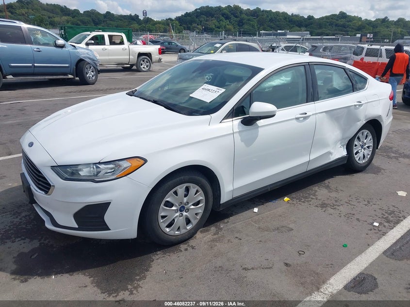 Vin: 3fa6p0g70lr245027, lot: 46581784, ford fusion s 20202