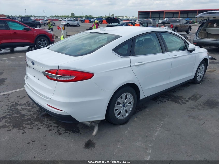 Vin: 3fa6p0g70lr245027, lot: 46581784, ford fusion s 20204