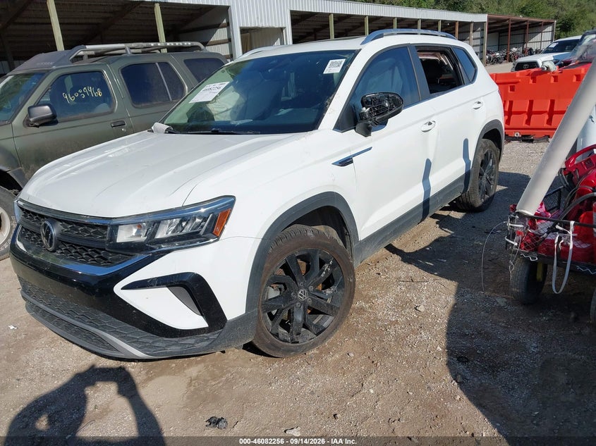 Vin: 3vvlx7b27nm075087, lot: 46581803, volkswagen taos 1.5t se 20222