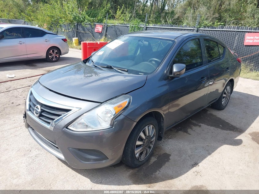 Vin: 3n1cn7ap1kl817778, lot: 46581835, nissan versa 1.6 s+ 20192