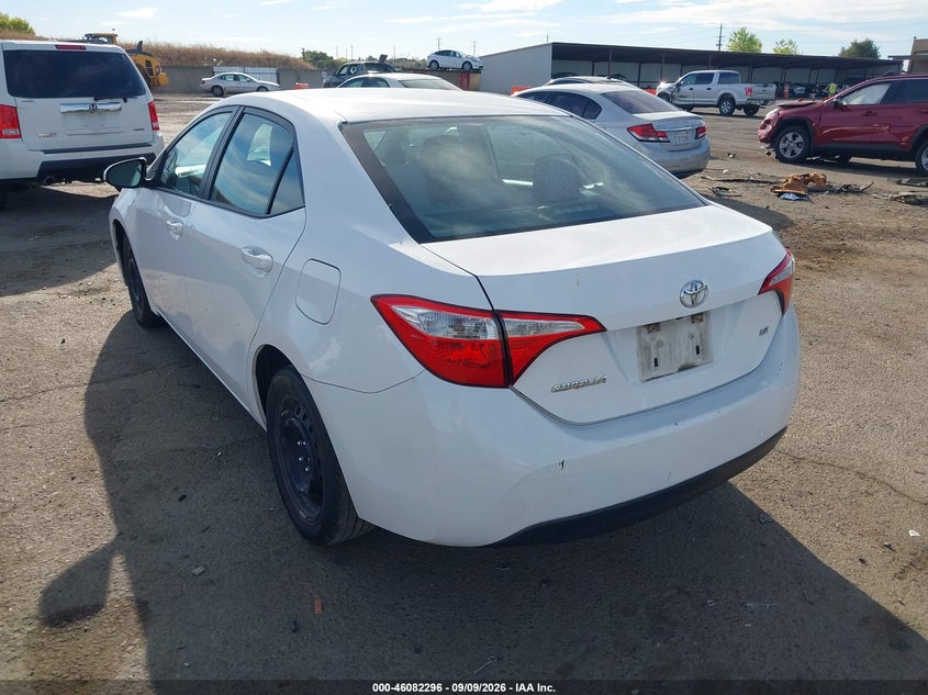 2015 TOYOTA COROLLA auction photo 3