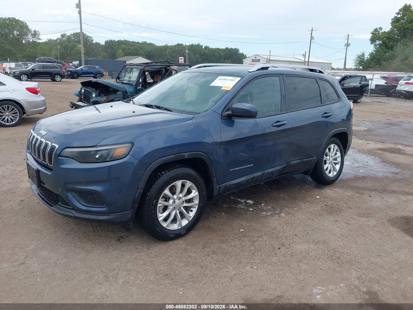 Vin: 1c4pjmcbxmd195071, lot: 46581849, jeep cherokee latitude 4x4 20212