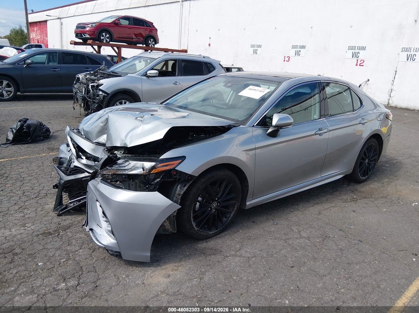 Vin: 4t1k61bk0pu075842, lot: 46581850, toyota camry xse awd 20232