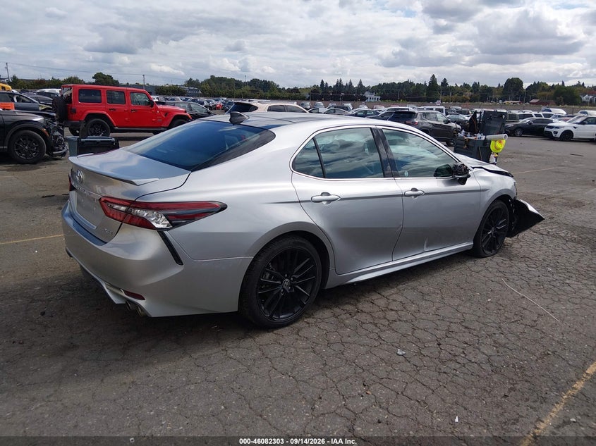 Vin: 4t1k61bk0pu075842, lot: 46581850, toyota camry xse awd 20234