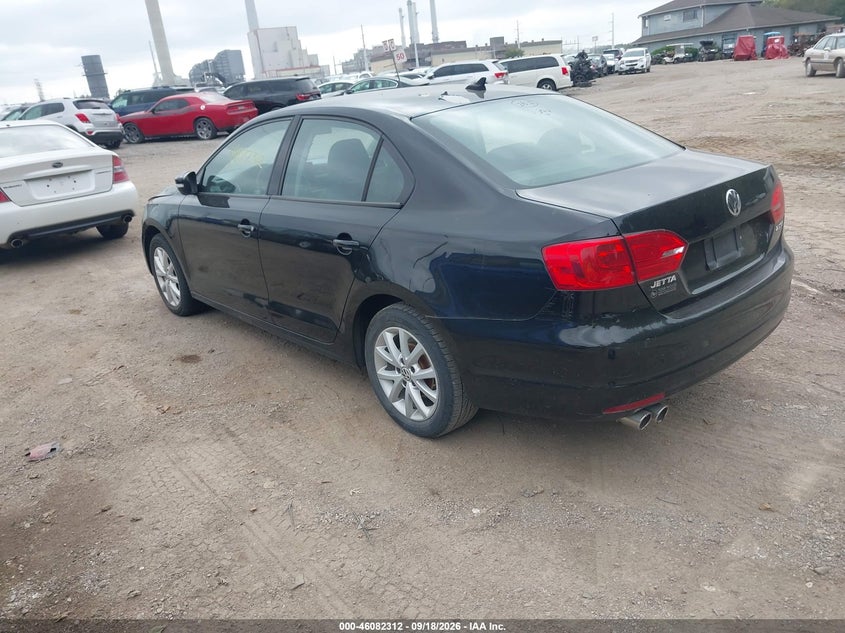 Vin: 3vwdx7aj9bm325014, lot: 46581859, volkswagen jetta 2.5l se 20113