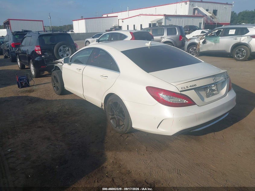 Vin: wddlj6hb4fa140600, lot: 46581876, mercedes-benz cls 400 4matic 20153