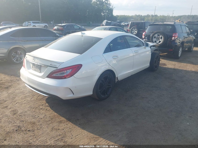 Vin: wddlj6hb4fa140600, lot: 46581876, mercedes-benz cls 400 4matic 20154