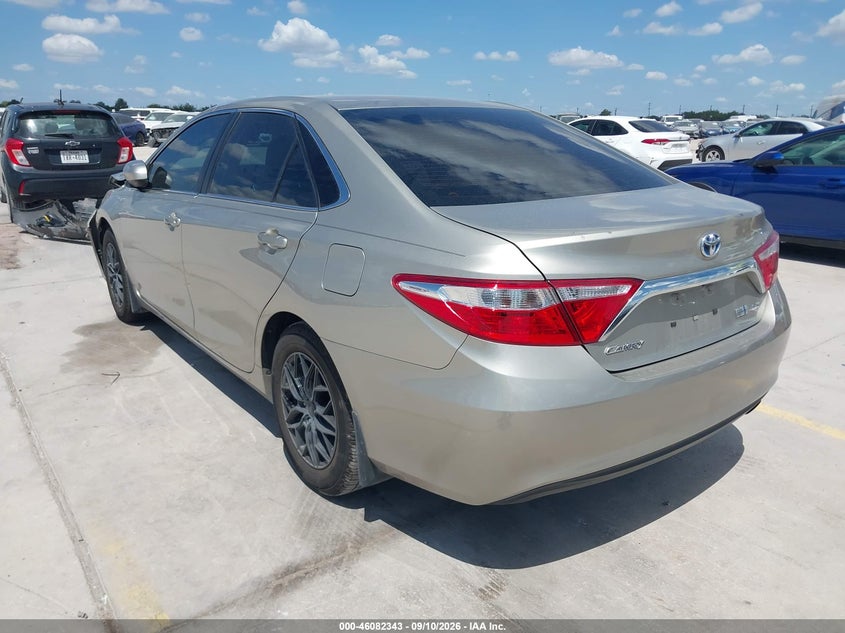 Vin: 4t1bd1fk0fu162610, lot: 46581890, toyota camry hybrid le 20153