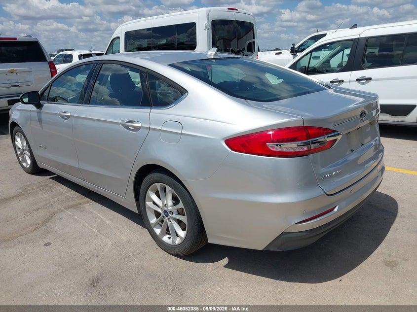 Vin: 3fa6p0lu3kr100428, lot: 46581932, ford fusion hybrid se 20193