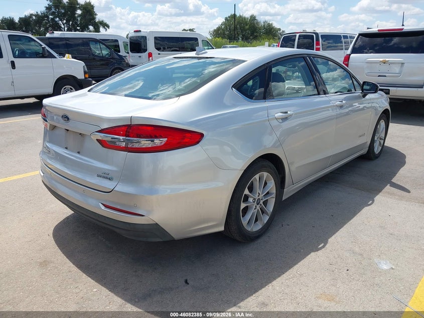 Vin: 3fa6p0lu3kr100428, lot: 46581932, ford fusion hybrid se 20194