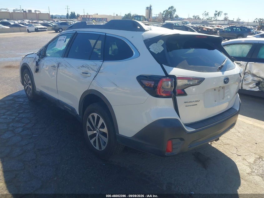 Vin: 4s4btadcxm3130829, lot: 46581943, subaru outback premium 20213