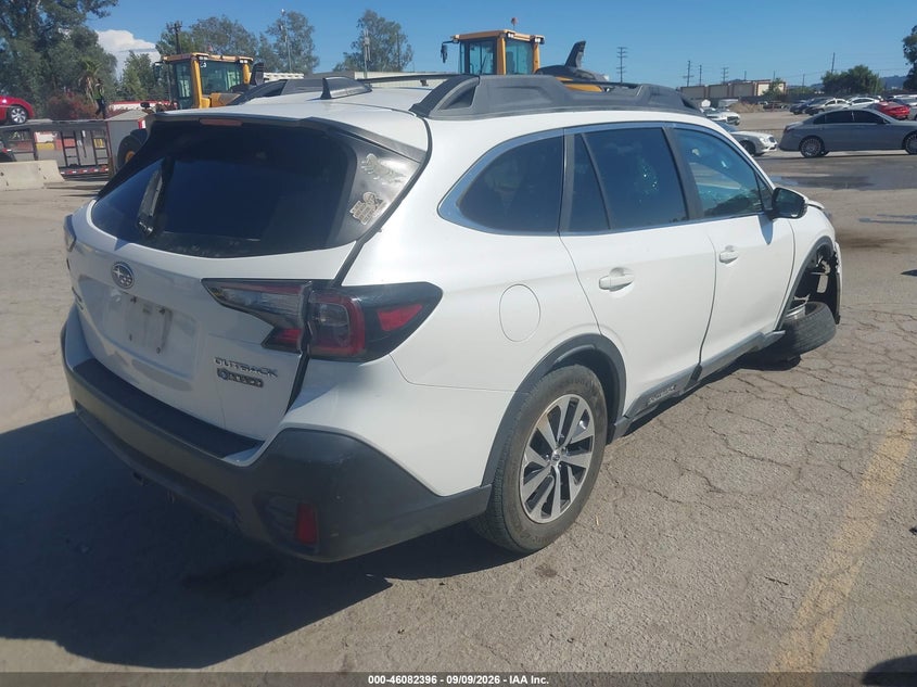 Vin: 4s4btadcxm3130829, lot: 46581943, subaru outback premium 20214