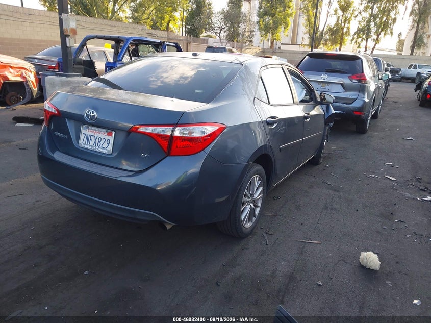Vin: 5yfburhe8fp326032, lot: 46581947, toyota corolla le plus 20154