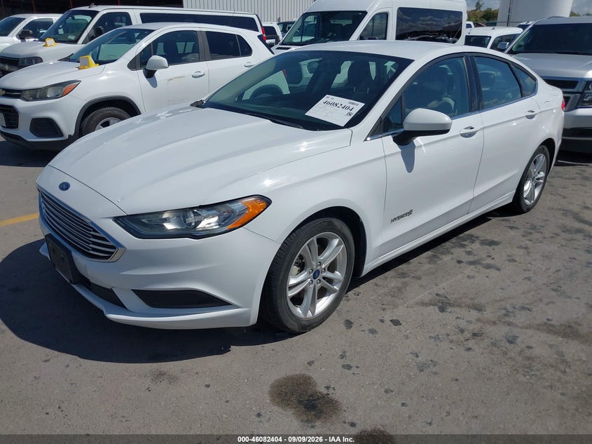 Vin: 3fa6p0uu9jr100415, lot: 46581951, ford fusion hybrid s 20182