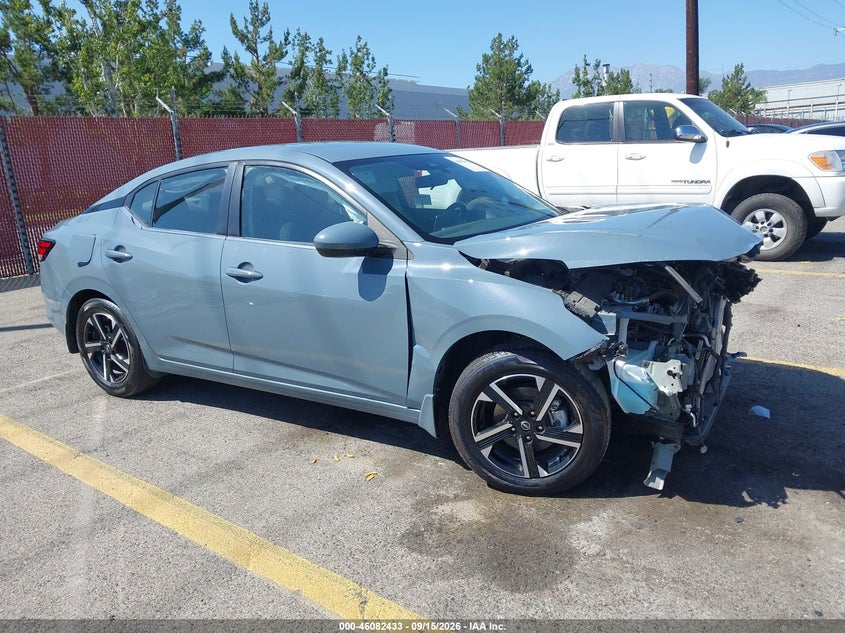 Vin: 3n1ab8cv6sy394930, lot: 46581980, nissan sentra sv 2025 img_1