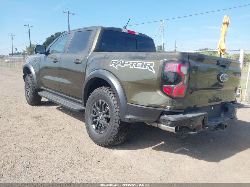Vin: 1fter4lrxtle24866, lot: 46582039, ford ranger raptor 20263