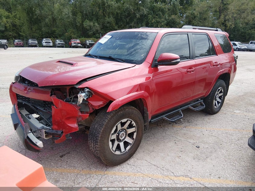 Vin: jteru5jr2m5930122, lot: 46582071, toyota 4runner trd off road premium 20212