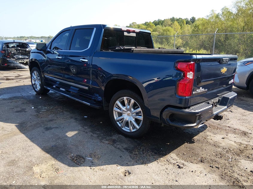 Vin: 3gcudjet0ng566502, lot: 46582102, chevrolet silverado 1500 4wd  short bed high country 20223