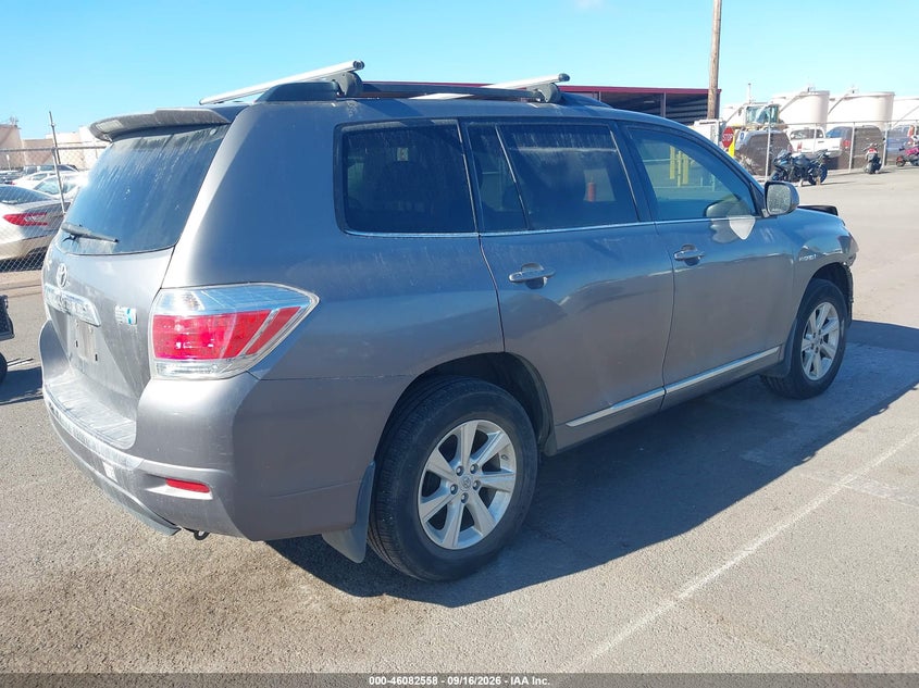 Vin: jtebc3eh0c2004327, lot: 46582104, toyota highlander hybrid base v6 20124