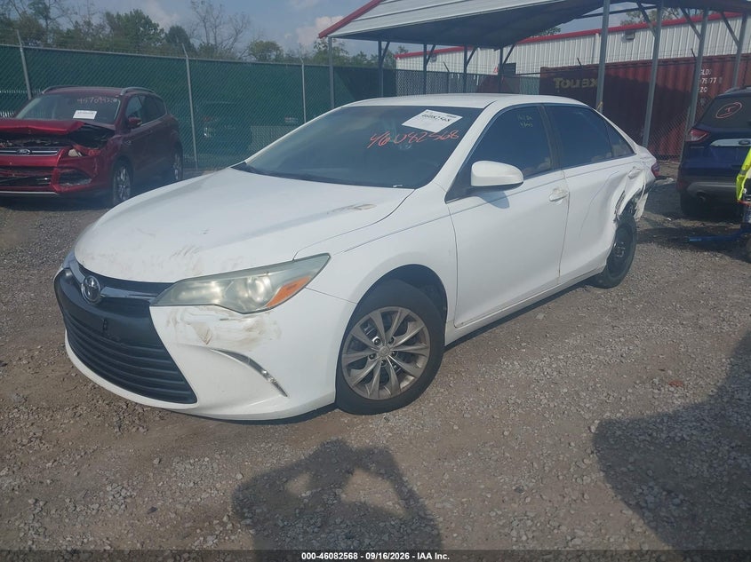 Vin: 4t1bf1fkxfu925517, lot: 46582115, toyota camry le 20152