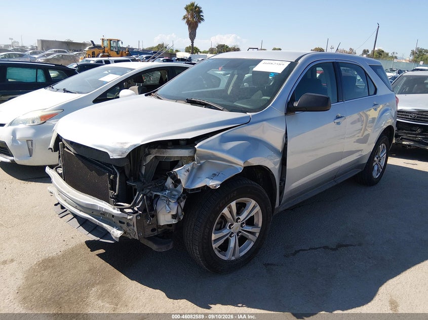 Vin: 1gnalaek3fz102464, lot: 46582136, chevrolet equinox ls 20152