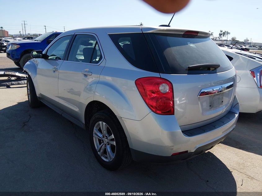 Vin: 1gnalaek3fz102464, lot: 46582136, chevrolet equinox ls 20153
