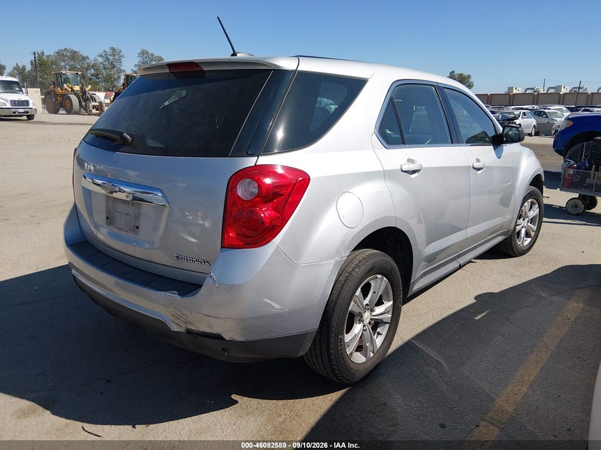 Vin: 1gnalaek3fz102464, lot: 46582136, chevrolet equinox ls 20154