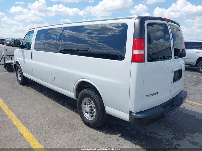 Vin: 1gazgnfg3k1345940, lot: 46582166, chevrolet express 3500 ls 20193
