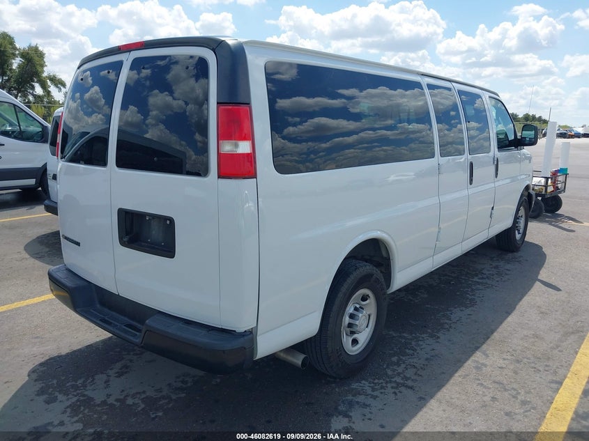 Vin: 1gazgnfg3k1345940, lot: 46582166, chevrolet express 3500 ls 20194