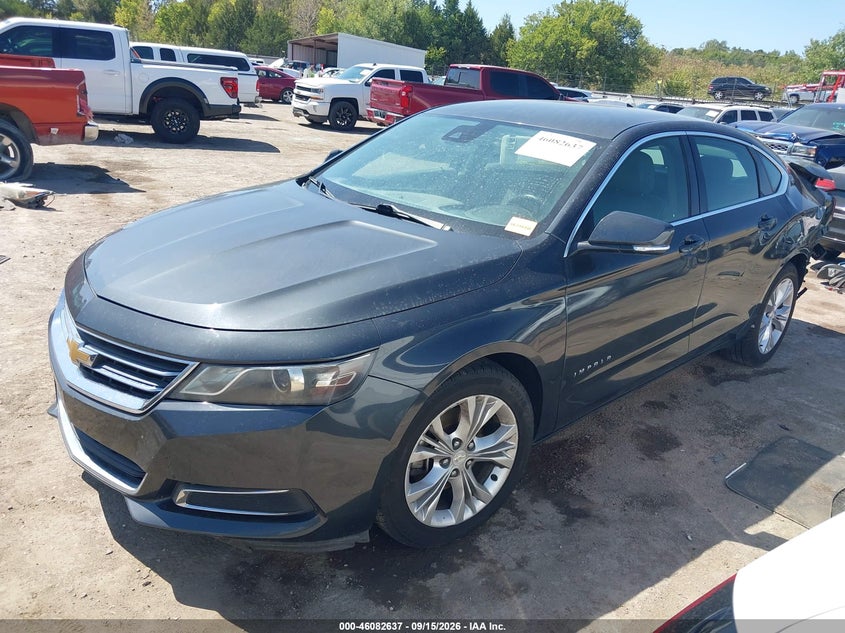Vin: 2g1125s3xf9119880, lot: 46582184, chevrolet impala 2lt 20152
