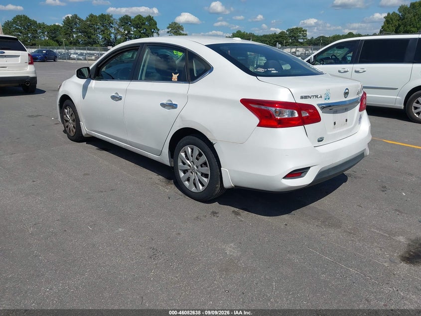2017 NISSAN SENTRA auction photo 3