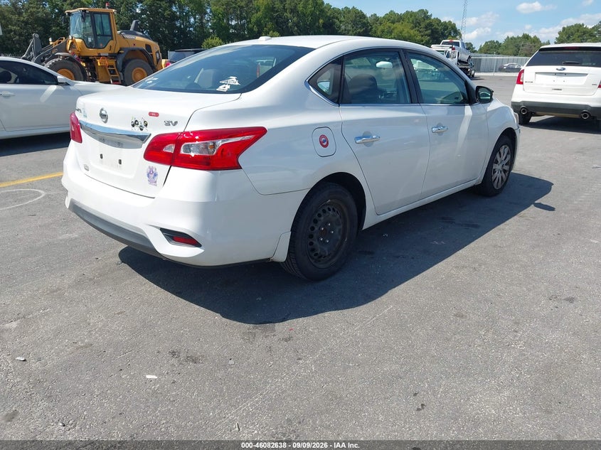 2017 NISSAN SENTRA auction photo 4