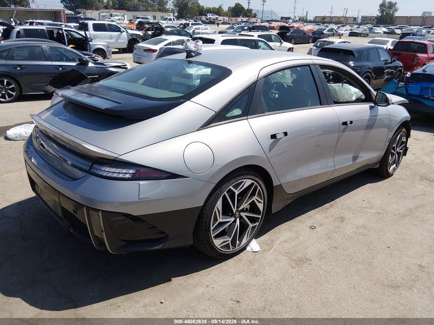 Vin: kmhm34aa3sa099462, lot: 46582186, hyundai ioniq 6 sel 20254