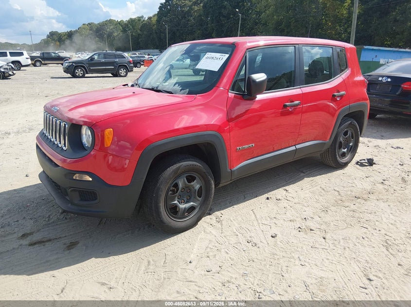 JEEP RENEGADE 2015 VIN ZACCJBAH3FPC03851