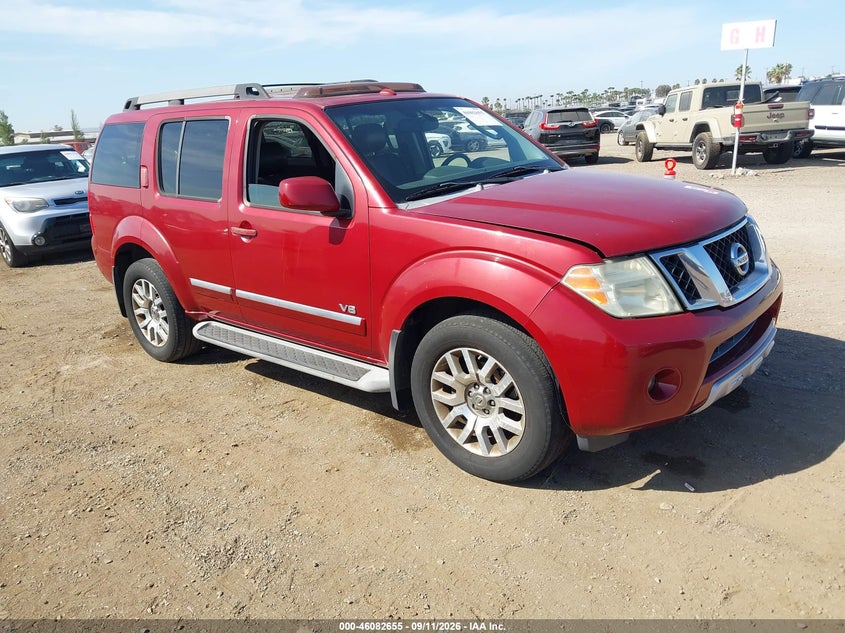2008 NISSAN PATHFINDER auction photo 1